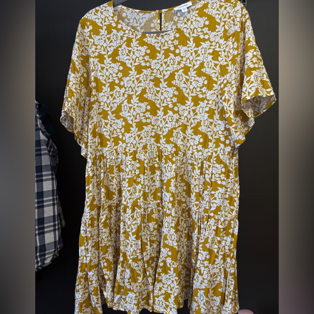 Mittoshop Floral Mustard Top